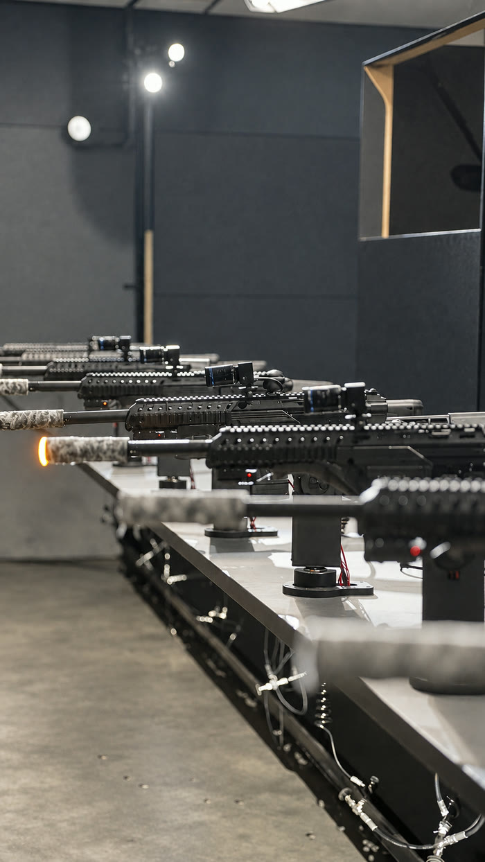 Gun line smoke